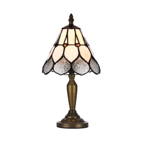 Prezent 218 Tiffany asztali lámpa, búra átmérő 17.5cm