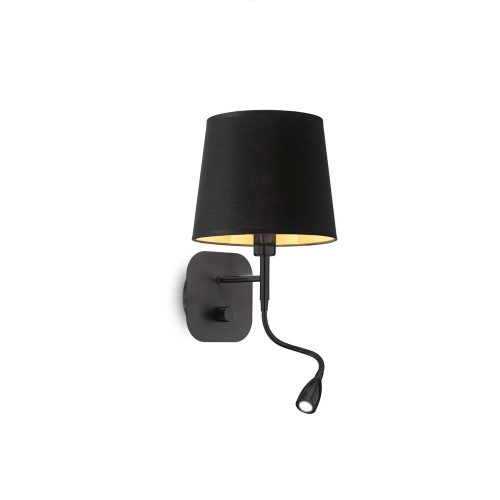 Ideal Lux 158242 Nordik fali lámpa olvasókarral