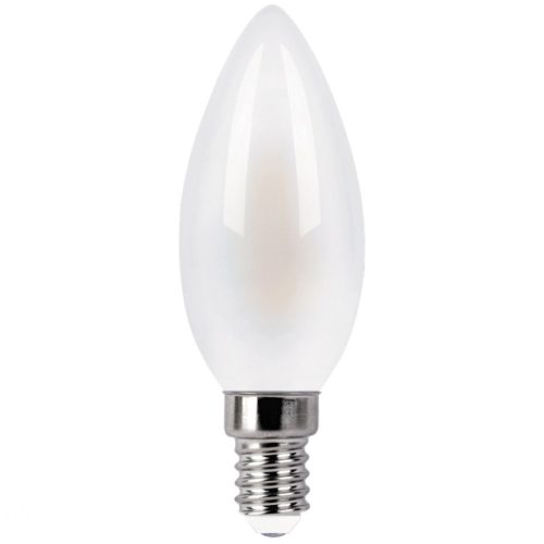 Rábalux 4,2W 4000K 470Lumen Gyertya izzó forma E14 filament LED fényforrás