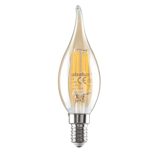 Rábalux 4,2W 4000K 380Lumen Láng forma E14 filament LED fényforrás