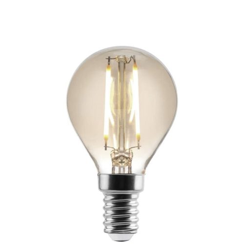 Rábalux 6W 2700K 625Lumen Kisgömb izzó forma E14 filament LED fényforrás