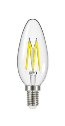 UltraTech 6,5W 4000K 806Lumen E14 gyertya forma Filament LED fényforrás